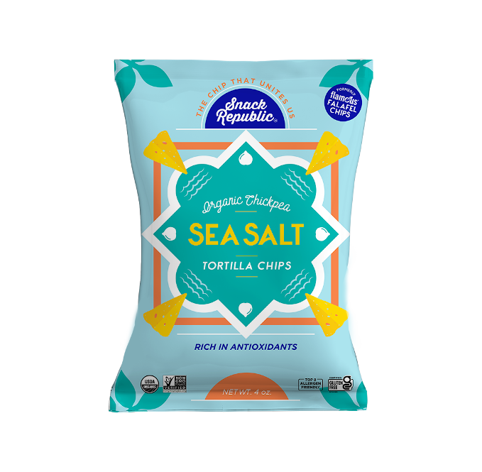 Organic Chickpea Sea Salt Tortilla Chips