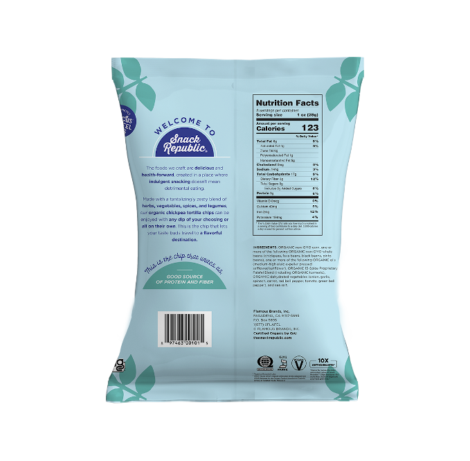 Organic Chickpea Sea Salt Tortilla Chips