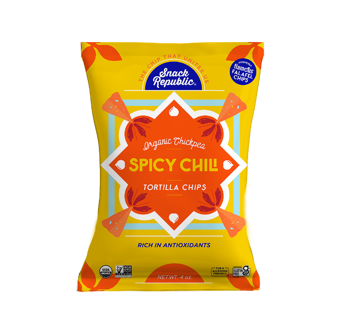 Organic Chickpea Spicy Chili Tortilla Chips