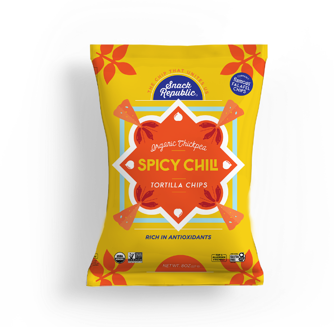 Organic Chickpea Spicy Chili Tortilla Chips